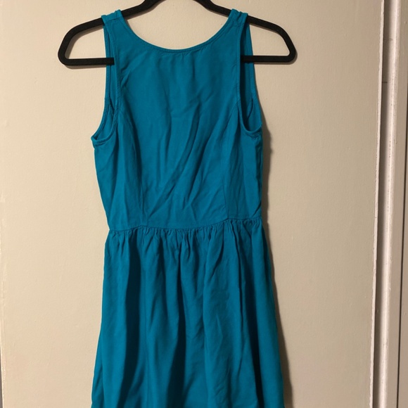 - Talula dress size 4, 100% rayon in deep teal colour - Picture 2 of 5